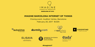 Imagine Barcelona IoT 2016-2017 Closing Event
