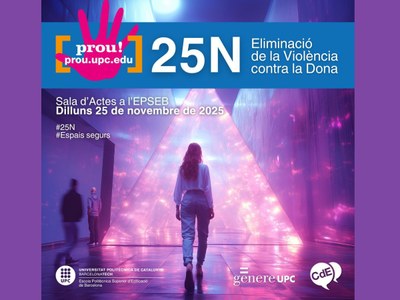 25N,  Dia Internacional per a l'erradicació de la violència contra les dones: PROU!