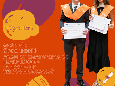 Celebrem l'acte de graduació del GRETST - 10 d'octubre