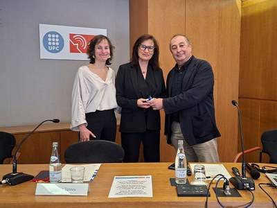 Acte de reconeixement a la professora Eva Vidal, Premi UPC a la Qualitat en la Docència Universitària 2025