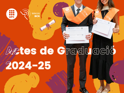 Actes de Graduació de Graus i Màsters de l'ETSETB 2024/25