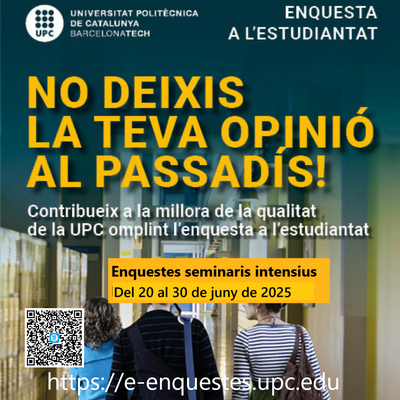 Expressa’t! Enquestes de docència seminaris juny 2025