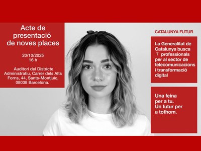 Presentació de l'oferta pública d’enginyers TIC Joves: Programa Catalunya Futur