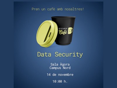 Research Café sobre Data Security - 14 de novembre