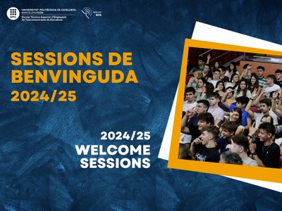 Sessions de benvinguda 2024-25 / Welcome sessions 2024-25
